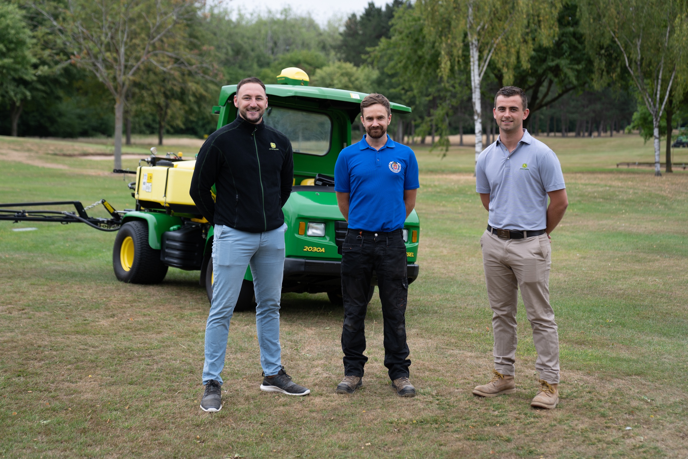 John Deere GPS sprayer leads the way at Leicester 