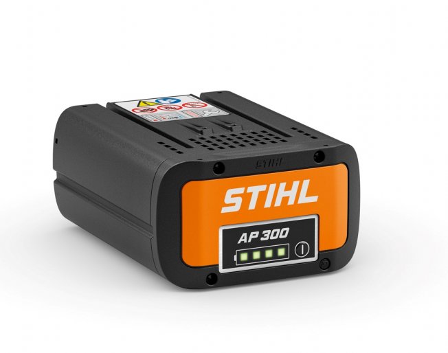Stihl AP 300 battery, part of the AP range