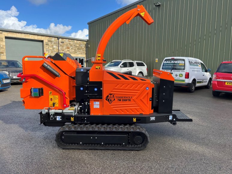 Timberwolf TW 280FTR Hybrid Tracked Wood Chipper