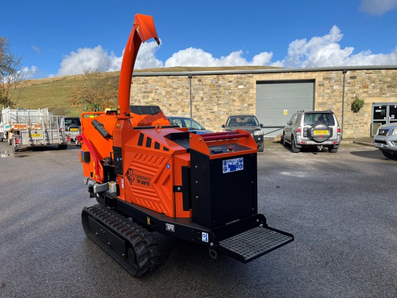 Timberwolf TW 280FTR Hybrid Tracked Wood Chipper