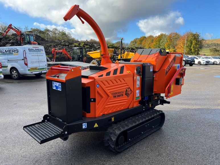 Timberwolf TW 280FTR Hybrid Tracked Wood Chipper