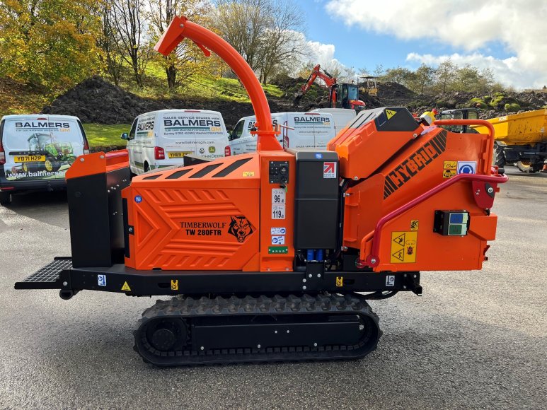 Timberwolf TW 280FTR Hybrid Tracked Wood Chipper