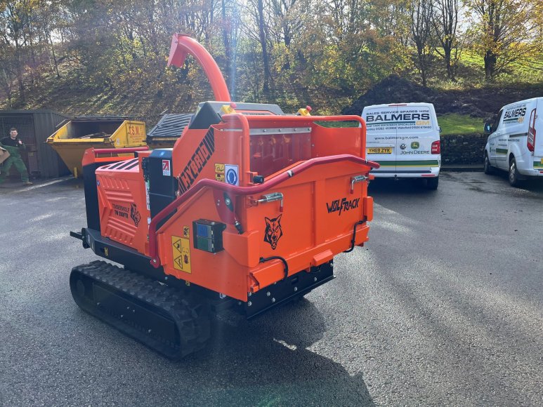 Timberwolf TW 280FTR Hybrid Tracked Wood Chipper