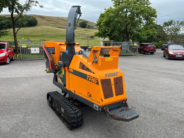 Forst TR6 Tracked Wood Chipper