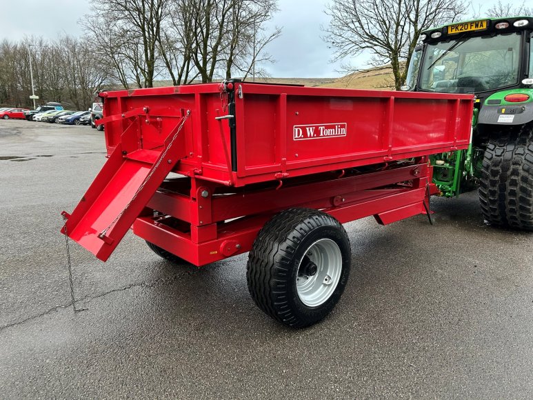 D W Tomlin 3.5 Tonne High Lift Trailer 