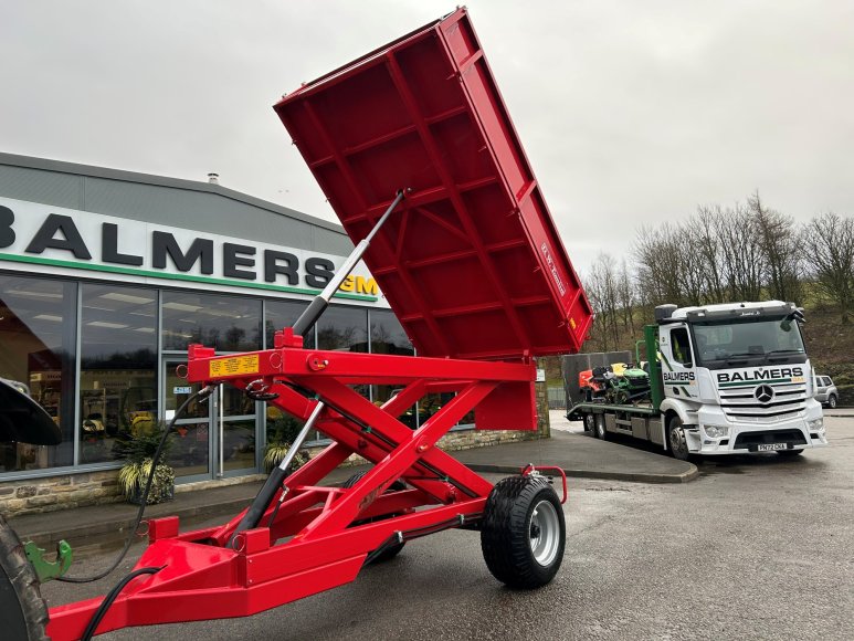 D W Tomlin 3.5 Tonne High Lift Trailer 