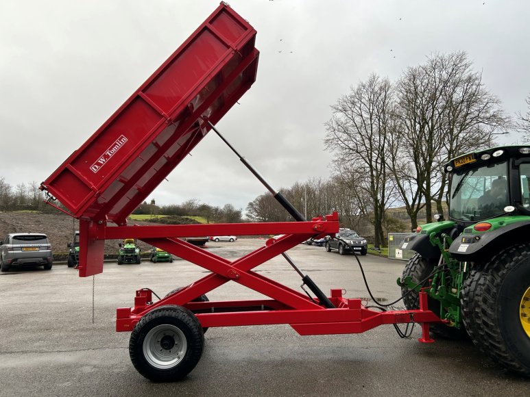 D W Tomlin 3.5 Tonne High Lift Trailer 