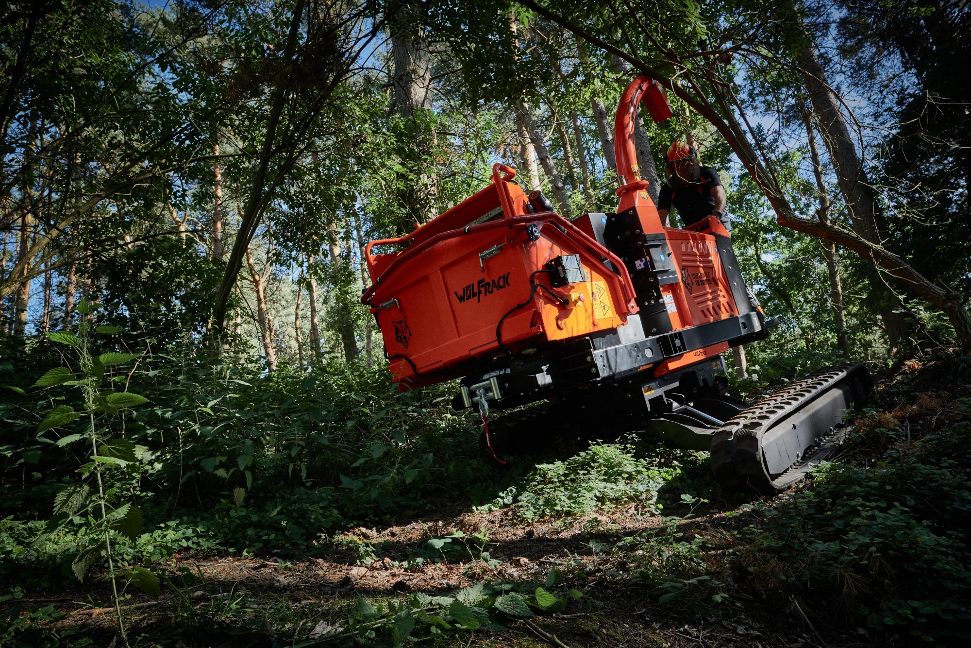 Timberwolf TW 280VGTR Tracked Chipper | Balmers GM